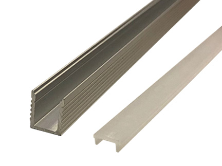 PERFIL DE ALUMINIO PARA RODDA COB 7W MICRO 3MM L:1000MM